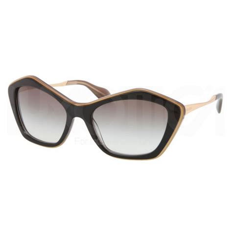 Miu Miu MU07OS KAY0A7 Sunglasses in Black